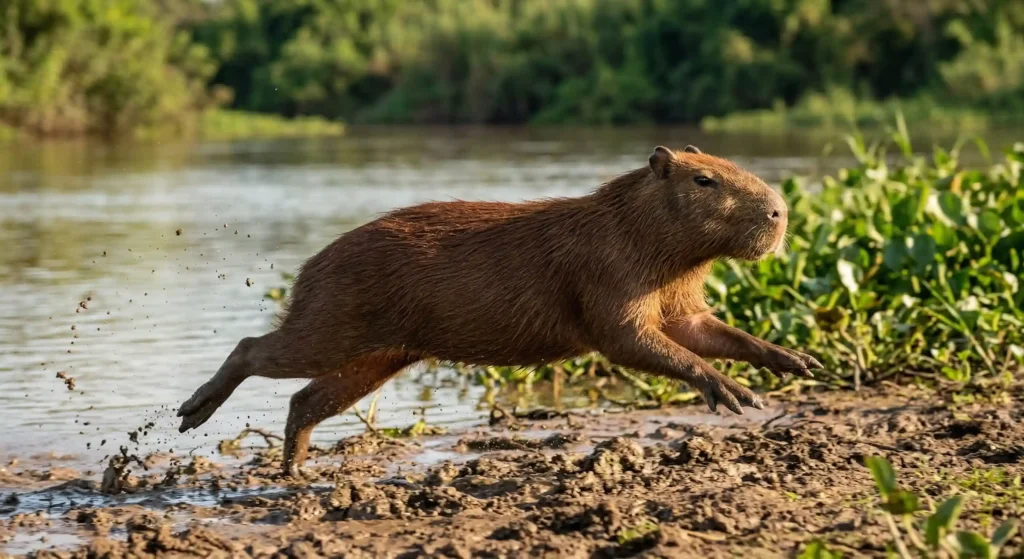 a hort brust run by capybara