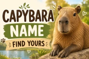 The Ultimate Guide to Capybara Names: Find the Perfect Moniker for Your Chill Companion