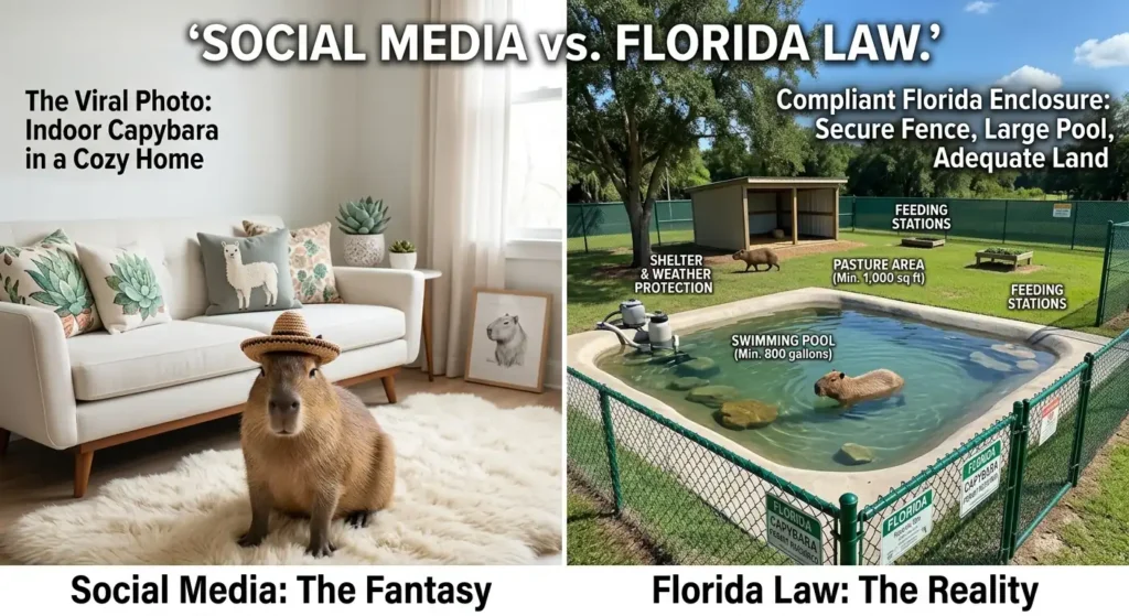 Social media vs. Florida law. requirements