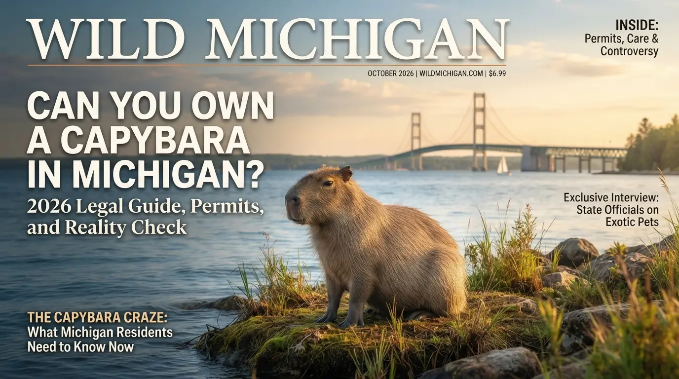 Capybara in Michigan legal guide 2026