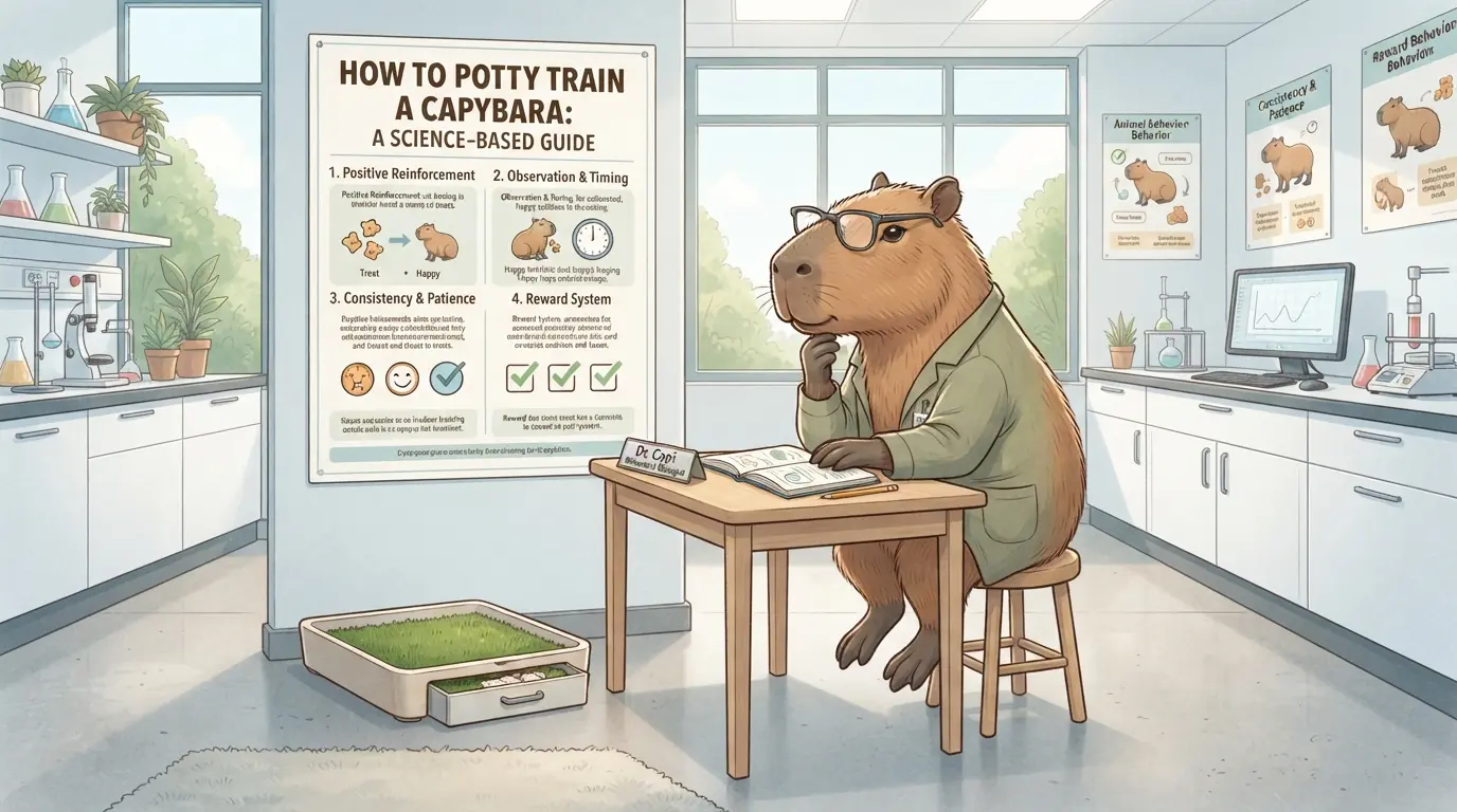 Potty train capybara science guide 202607182206