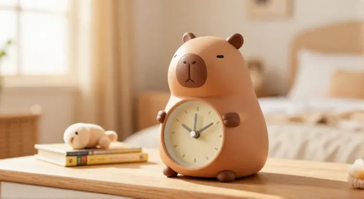 Capybara alarm clock for kids under $20