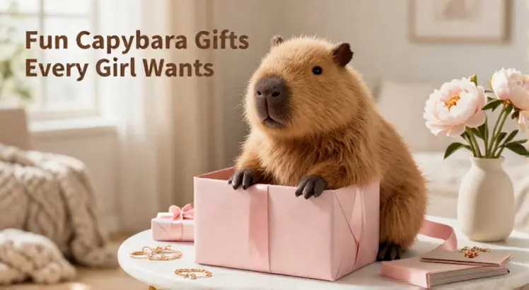 Fun Capybara Gifts Every girl Wants