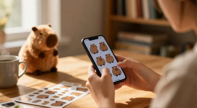 The Viral Capybara Sticker Craze Explained