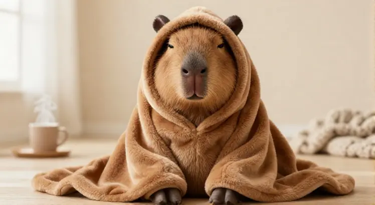 best Capybara Blanket Hoodie