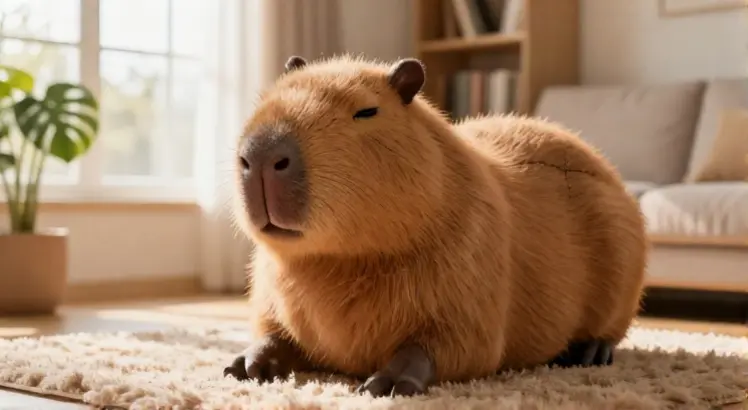 biggest capybara plush