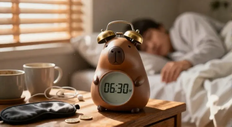 capybara alarm clock for heavy sleepers