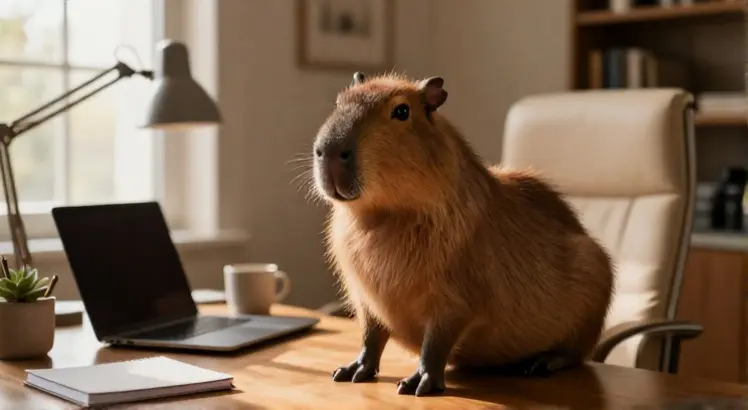 capybara desk ideas for adults