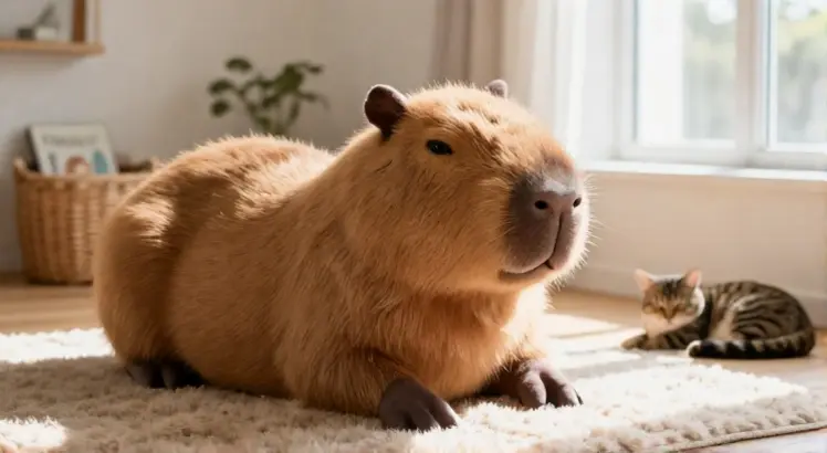 giant capybara plush toy
