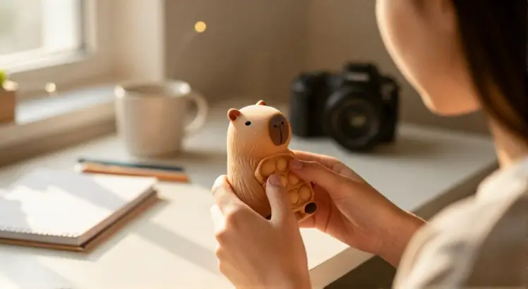 why teenagers love capybara fidget toys